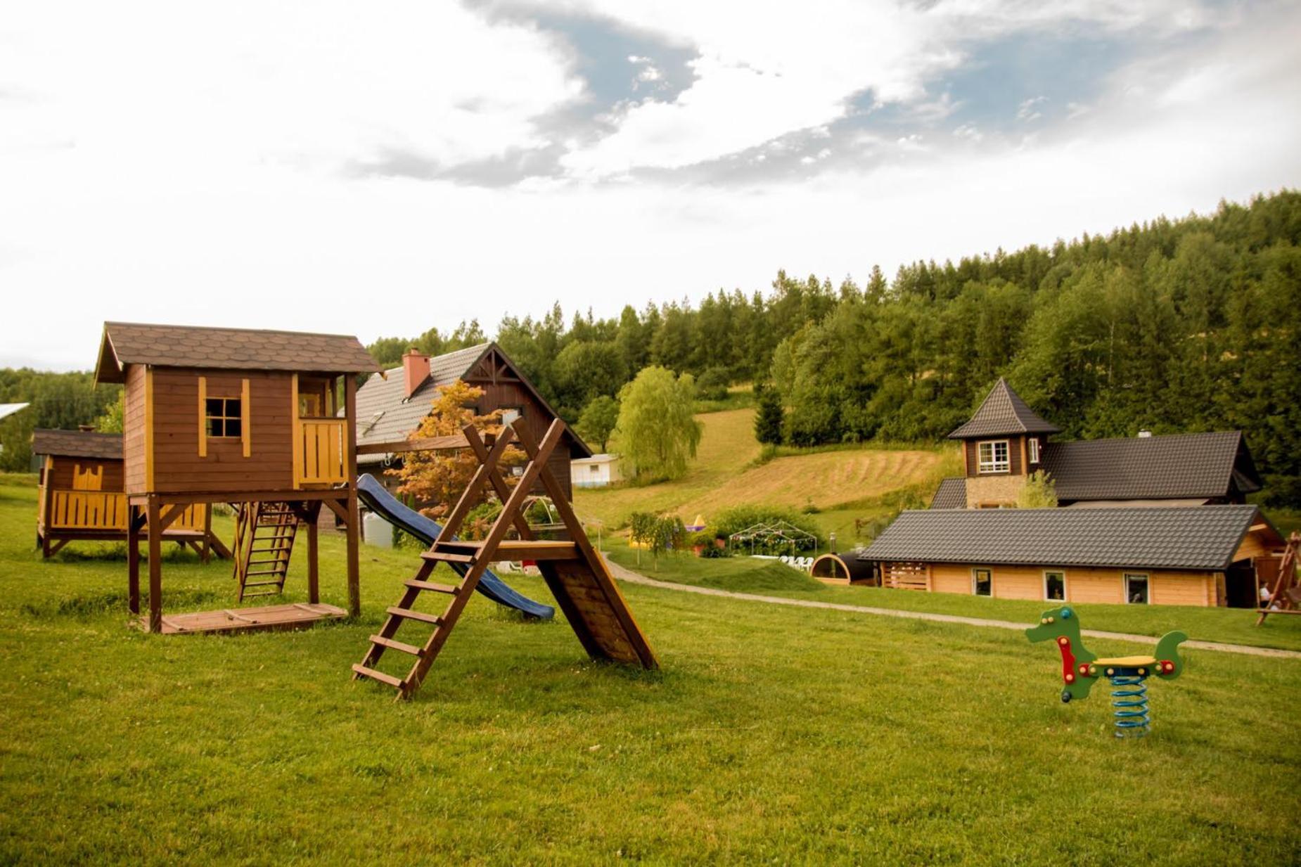 Domek na Wzgórzu Rymanów-Zdrój Exterior foto